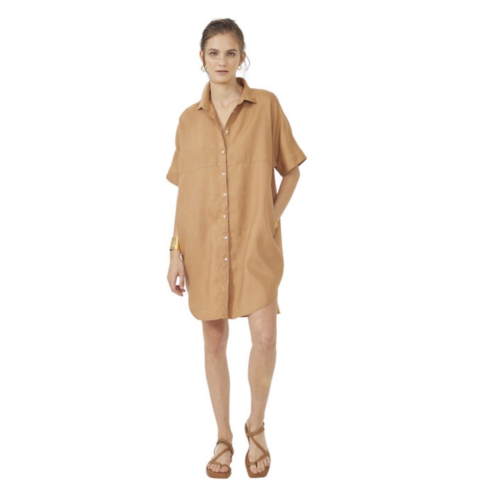 Lanhtropy Alba shirt dress, size L/XL, NWT